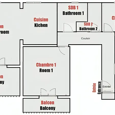 Lejlighed Apt4p-securefreeparking -metro4 *